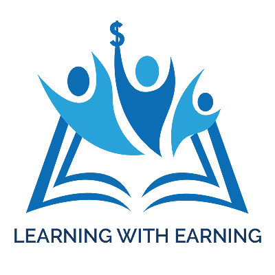 Learning With Earning Logo