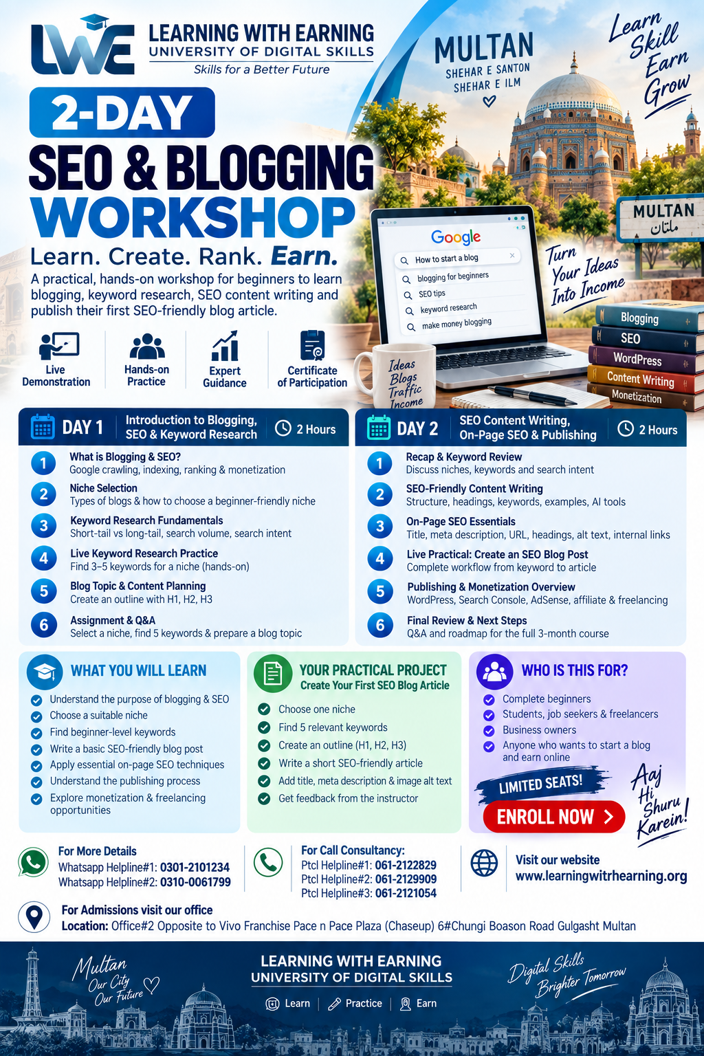 SEO & Blogging Workshop